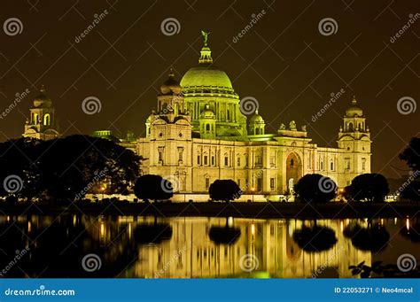 Victoria Memorial stock image. Image of palace, bengal - 22053271