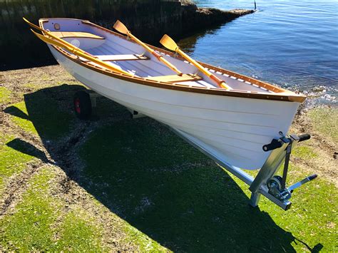 Tyee Spirit®14 Traditional Rowboat with Fixed Seats – Whitehall Rowing & Sail