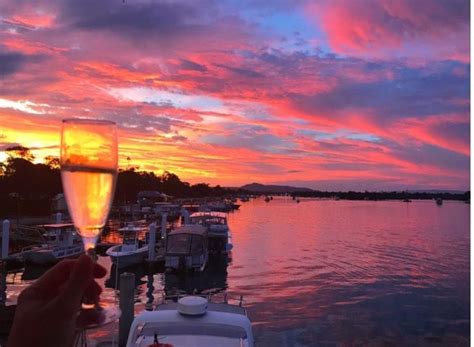 Beautiful sunset from Noosa Boathouse Romantic Cruise, Romantic Places, Romantic Getaway ...