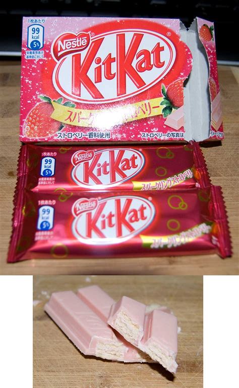 Sparking Strawberry Kit Kat - Japan | Sparkling Strawberry K… | Flickr