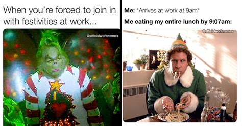 40 Christmas Work Memes For Grinch Employees Pretending To Work This ...