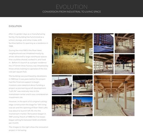 Website - River West Lofts Chicago | Behance