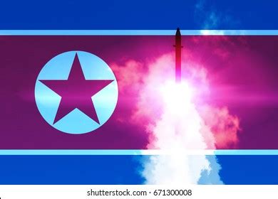 Rocket Launch North Korea 3dillustration Stock Illustration 671300008 | Shutterstock