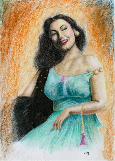 Portrait of Madhubala by koyaka on DeviantArt