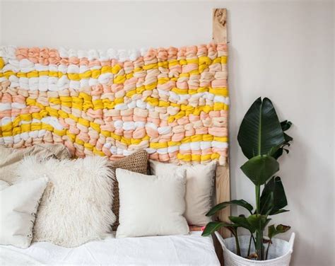 8 of the best DIY bedhead ideas - Style Curator | Bedroom decor, Diy headboard, Headboard projects