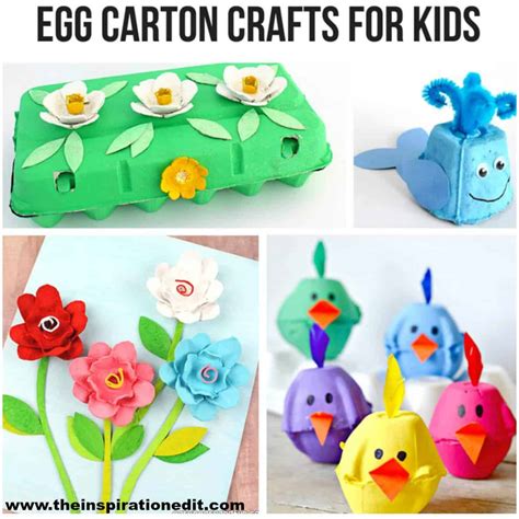 Egg Carton Crafts Preschool - Diy And Crafts