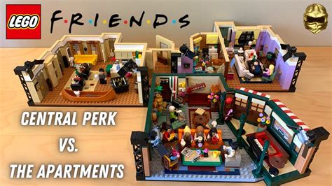 LEGO Friends Sets Comparison: 2019 Central Perk vs. 2021 The Friends ...