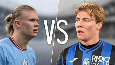 Erling Haaland VS Rasmus Hojlund - Who Is Better? - Crazy Goals Skills ...