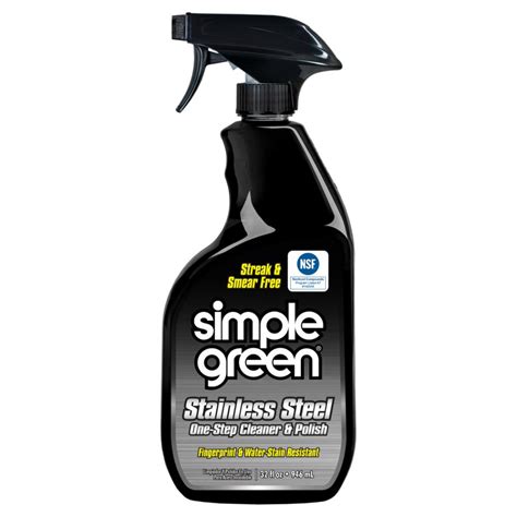 Simple Green 32 oz. Stainless Steel Cleaner-3500000118300 - The Home Depot