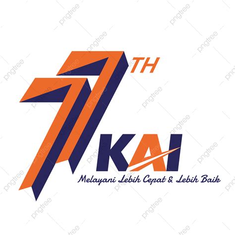 Logo Resmi 77 Tahun Kereta Api Indonesia Kai, Logo 77 Kai, Kereta Api Indonesia, Selamat Hari ...