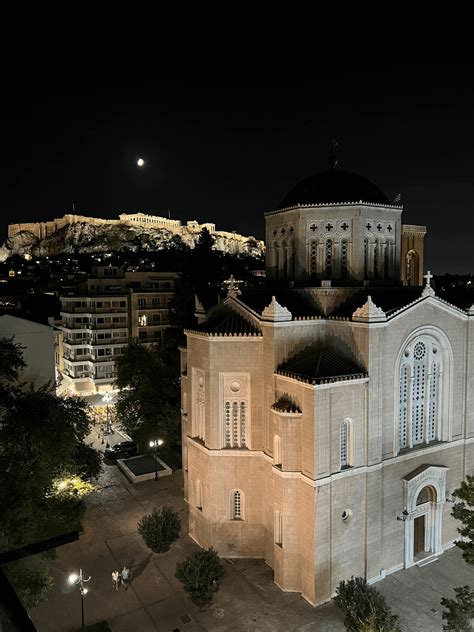 View from my hotel’s rooftop in Athens. : r/architecture