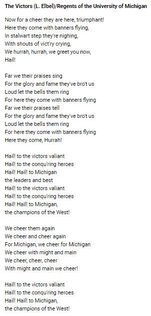 Notre Dame Victory March Lyrics : The famous chorus and its melody are now in the public domain ...