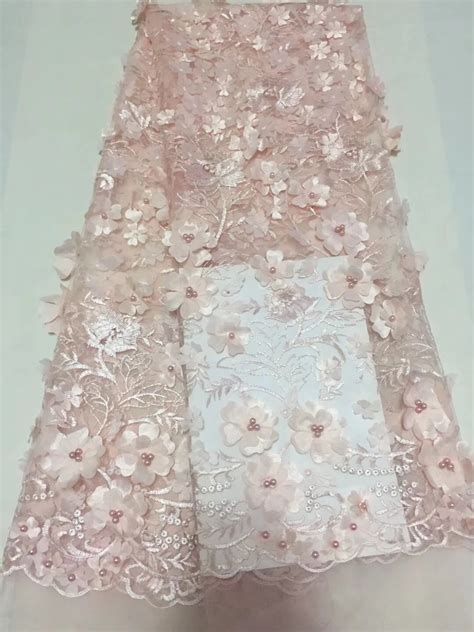 White Lace Fabric 2018 Fashion Beautiful Elegant African French Lace Fabric High Quality ...