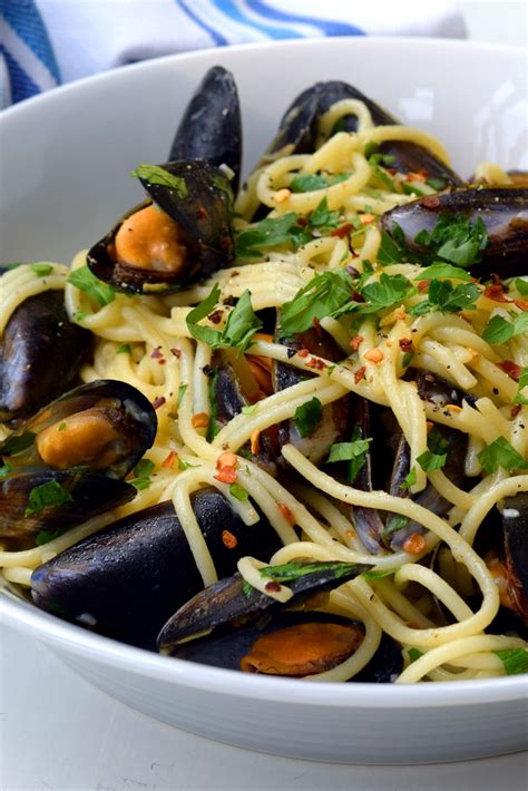 Spaghetti with Mussels Recipe - Great British Chefs