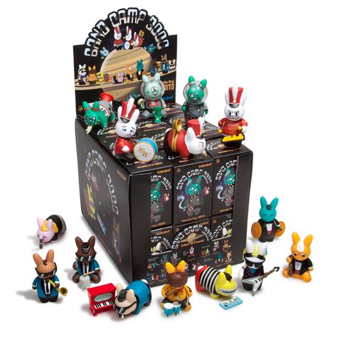 Action Figure Insider » NEW from Kidrobot: Labbit Band Camp 2.5″ Blind Box Mini Series