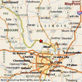 Elsah, Illinois Area Map & More