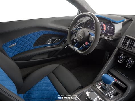 Audi R8 V10 Plus "Blue Thunder" Interior by Neidfaktor Looks Like the ...