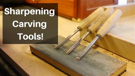 How to Sharpen Carving Chisels - YouTube