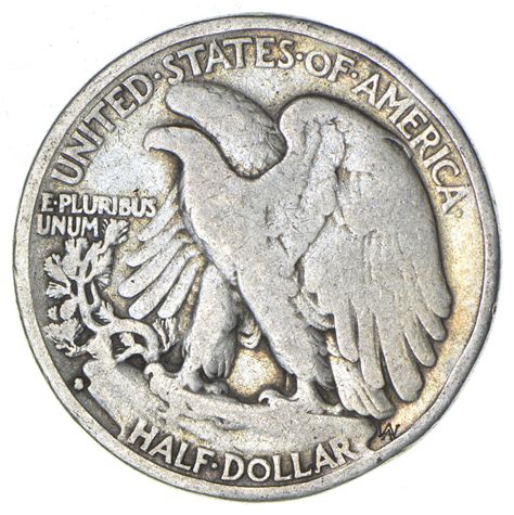 Difficult - 50c 1935-S Walking Liberty Half Dollar - Tough Mint Mark ...