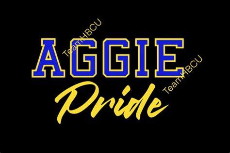 Aggie Pride Svg NCAT Aggie Svg Aggie Pride NC A and T | Etsy