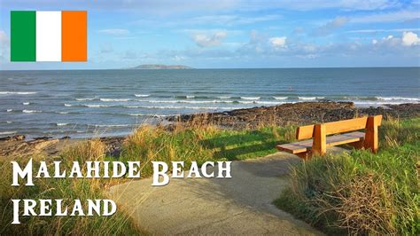 Malahide Beach, Malahide Town, Ireland - November 2017 (4K) - YouTube