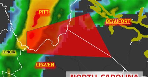 GeoFact of the Day: 10/22/2019 North Carolina Tornado Warning 2