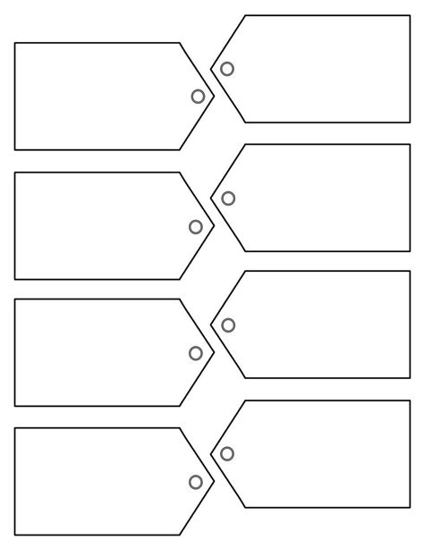 Black And White Label Templates