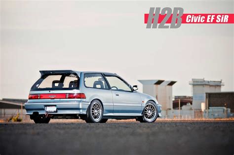 H2B-swapped 1989 JDM Honda Civic EF SiR