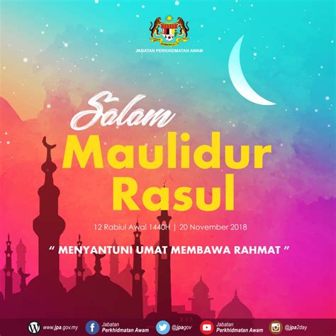 Tema Maulidur Rasul 2018 - Savesave mewarna maulidur rasul 2018 for later. - kelsterr