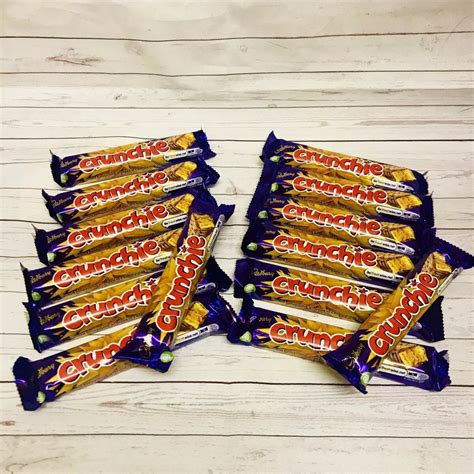 Cadbury Crunchie Chocolate Bars Gift Hamper Birthday All | Etsy