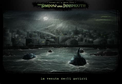 H.P.Lovecraft's "The shadow over Innsmouth" concept art on Behance