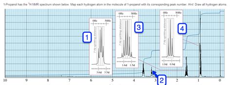 Solved: 1-Propanol Has The 1H NMR Spectrum Shown Below. Ma... | Chegg.com