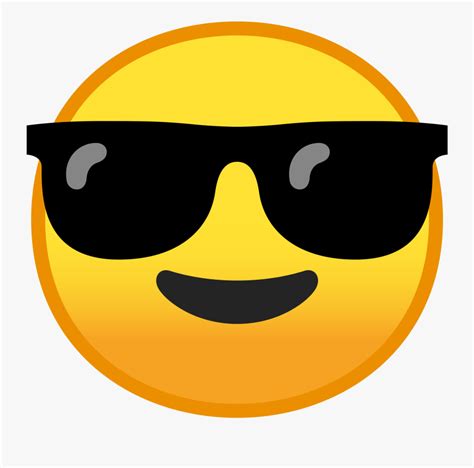 Hd Sunglass Emoji Png - Smiling Face With Sunglasses Png , Free ...