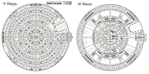 U.S.S Enterprise NCC-1701A Deck Plans