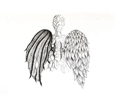 Devil Wings Drawing at PaintingValley.com | Explore collection of Devil ...