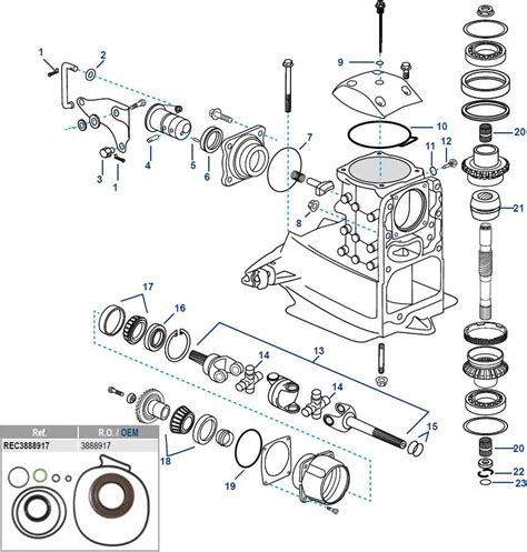 Understanding the Volvo Penta Sterndrive Parts Diagram: A Comprehensive Guide