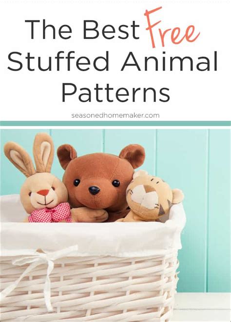 The Cutest Free Stuffed Animal Patterns