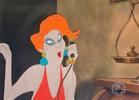 Animation Collection: Original Production Animation Cel of Madame Medusa from "The Rescuers," 1977