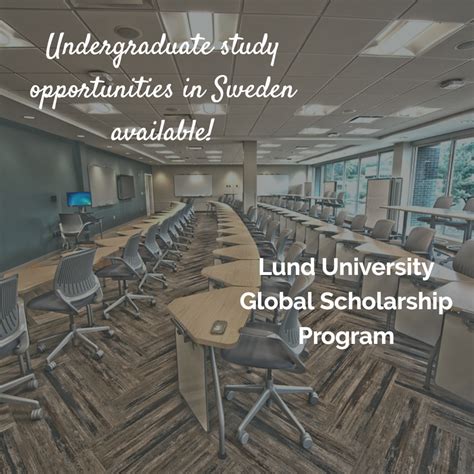 Lund University Global Scholarship Program - International Scholarships