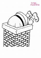 Chimney Coloring Page sketch template