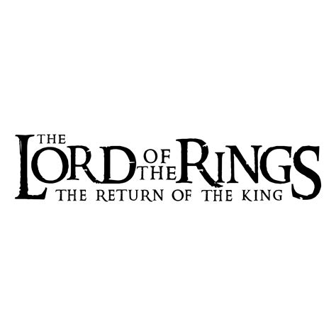 The Lord Of The Rings Logo PNG Transparent & SVG Vector - Freebie Supply