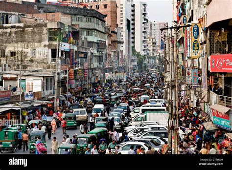 Bangladesh, Dhaka, rush hour traffic Stock Photo - Alamy