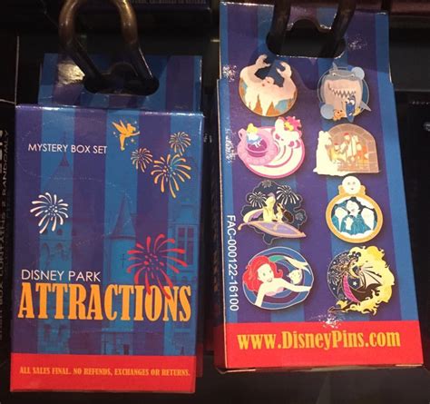 Disney Park Attractions Mystery Pin Set - Disney Pins Blog