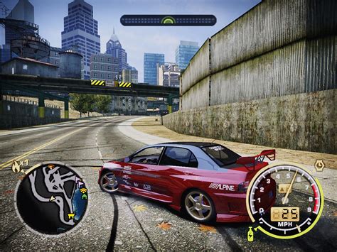 NFS Most Wanted [2005] - Ohh... The orange splotches on the road were ...