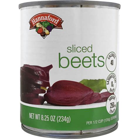 Hannaford Sliced Beets (8.25 oz) - Instacart