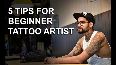 5 TIPS FOR BEGINNER TATTOO ARTIST | Tattoo tutorial Part - 18 - YouTube