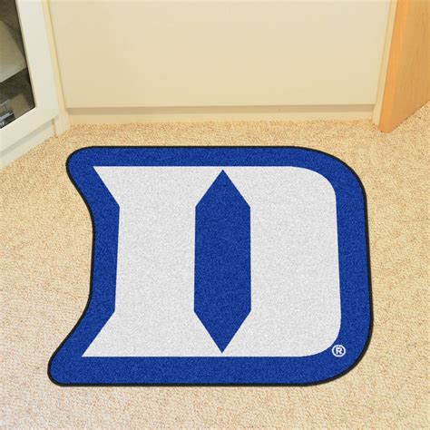 Duke University Mascot Mat - "D" Logo - Floor Rug - Area Rug