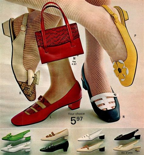 These vintage 1960s shoes for women were fashionable & far out - Click Americana | 60s shoes ...