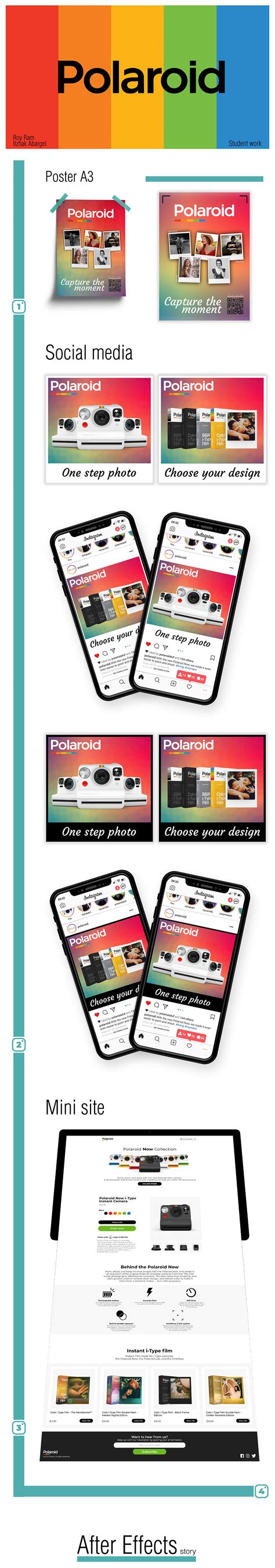 Polaroid - NOW Camera! on Behance