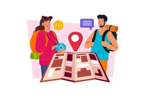 8,351 Tourist Map Navigation Illustrations - Free in SVG, PNG, EPS - IconScout